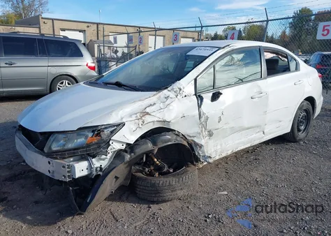 2014 Honda Civic Lx z USA, uszkodzony, nr VIN 19XFB2F55EE237326